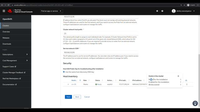 02-OpenShift Installation by Assisted Service (Single Node OpenShift cluster) смотреть онлайн