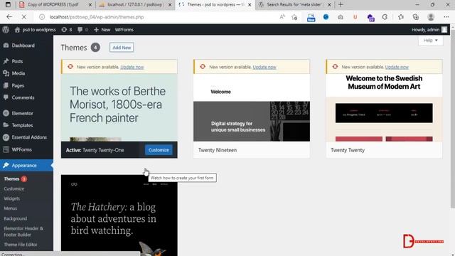 PSD to WordPress with Elementor 2023 | How to make a Banner in WordPress #01 смотреть онлайн