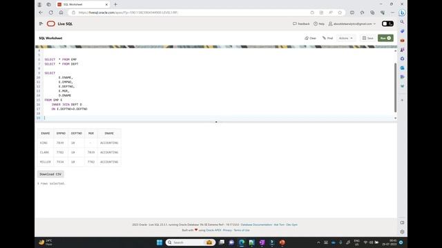 Joins in SQL смотреть онлайн