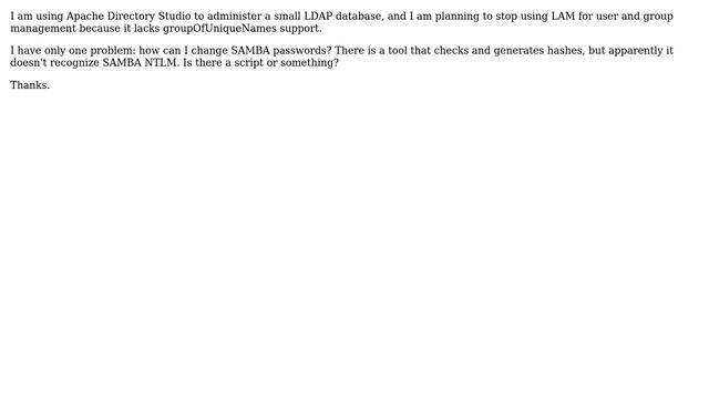 DevOps & SysAdmins: Change SAMBA password in LDAP with Apache Directory Studio смотреть онлайн
