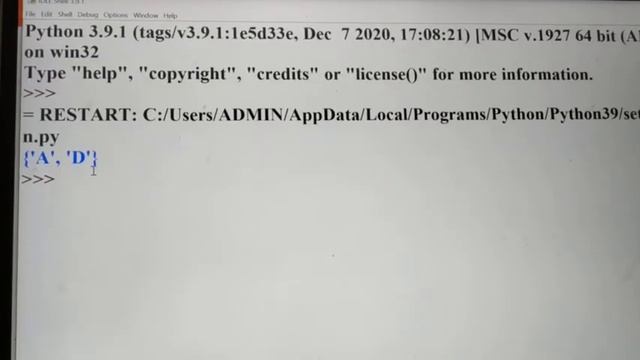 Set Operations in Python with Example and Demo, Part 19, in Tamil, Chapter 9, A. Jaya Mabel Rani/AP смотреть онлайн