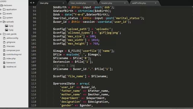 How to update personal details of a user using CodeIgniter, AJAX & jQuery Part-8 смотреть онлайн