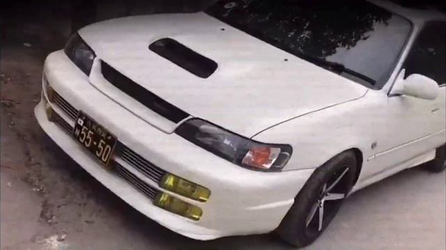 Toyota Corolla AE-101 2ZZ-GE | Yakuza Bumper | Vossen Rims | Modified | Carshunt смотреть онлайн