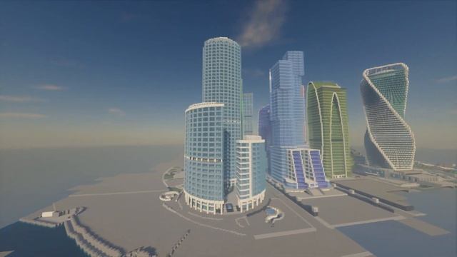 МОСКВА СИТИ в  МАЙНКРАФТ 2022