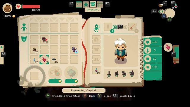 Cloning items glitch showcase in Moonlighter смотреть онлайн