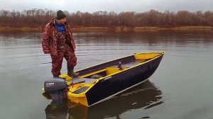 Остойчивость алюминиевой лодки SPIDER 390