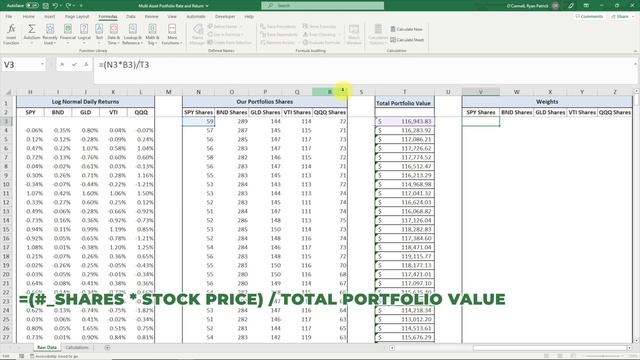 Mastering Multi-Asset Portfolio Analysis: Standard Deviation & Returns in Excel смотреть онлайн