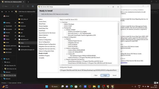 How to install SSIS in SQL Server 2022 смотреть онлайн