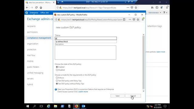 Exchange Server 2016 Data Loss Prevention | DLP Tutorial смотреть онлайн