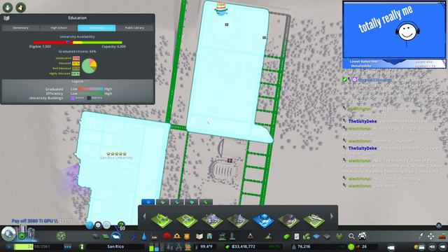 University Stadiums | Cities Skylines (Twitch Archives) смотреть онлайн