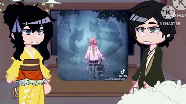 •|Past Family Kanroji React To Mitsuri Kanroji |•//KNY// Gacha Club ??/??