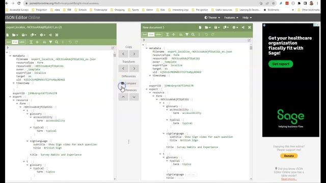 using a json editor смотреть онлайн