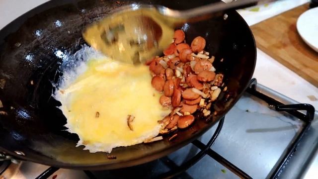 Thai Sausage Fried Rice Recipe - Yummy Tummy Aarthi смотреть онлайн