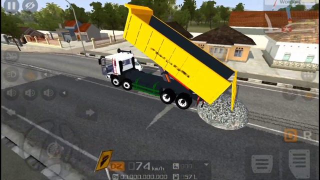 ?Part - 10 Mitsubishi Fuso Dump Truck Driving - Bus Simulator Indonesia | Mobile Gameplay - #370 смотреть онлайн