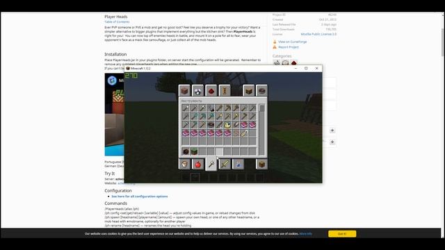 Обзор плагина: Player Heads 1.12.2 СОЗДАЕМ ГОЛОВЫ ИГРОКОВ смотреть онлайн