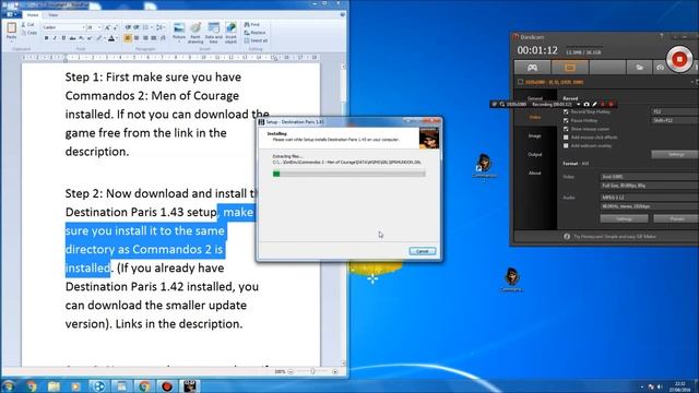 How To Install Commandos 2: Destination Paris 1.45 (look At Description)