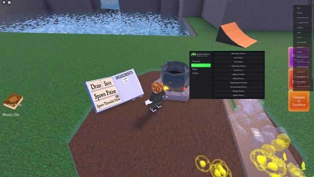 Wacky Wizards Script WORKING 2021 | Fly, Unlimited Potions, No Clip and More! | Roblox Scripts смотреть онлайн
