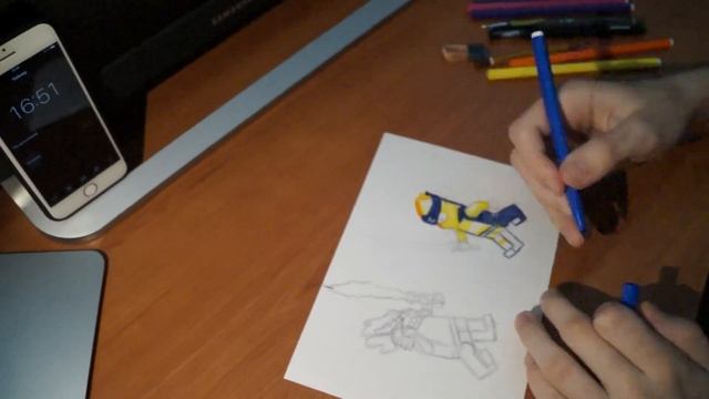 Ninja-Draw 55 минут (Золотой Джей VS Кристальный воин) LEGO Ninjago смотреть онлайн