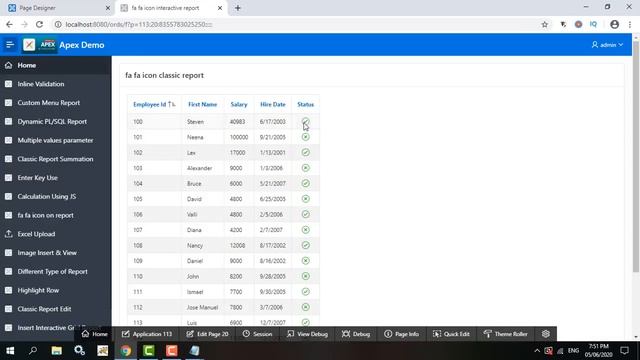 fa fa icon on classic and interactive report смотреть онлайн