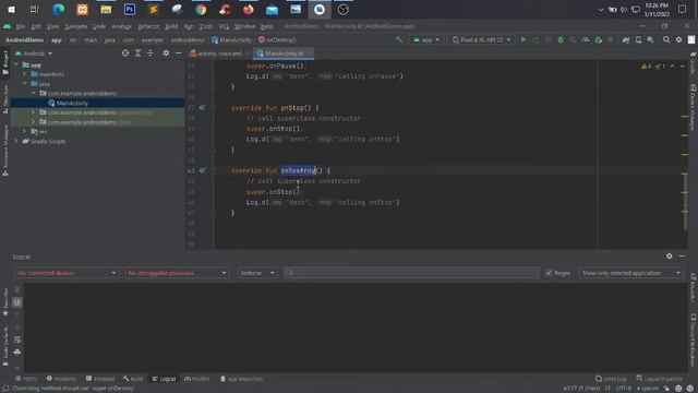 [Kotlin-Demo] Android Activity Life Cycle thru Callback Methods (Filipino) смотреть онлайн