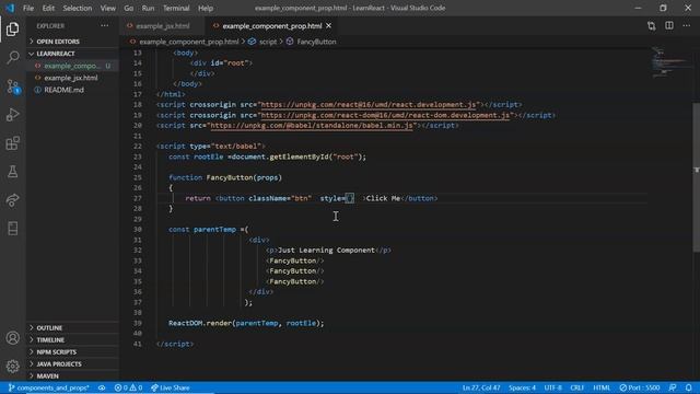 React - Components and Props смотреть онлайн
