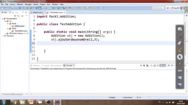 Java Tutoriel || Encapsulation Modificateur : Private смотреть онлайн