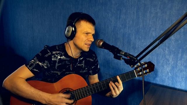 НОЧЬ, КАКАЯ НОЧЬ! - Владимир Бажиновский. (Красивый кавер на гитаре). смотреть онлайн