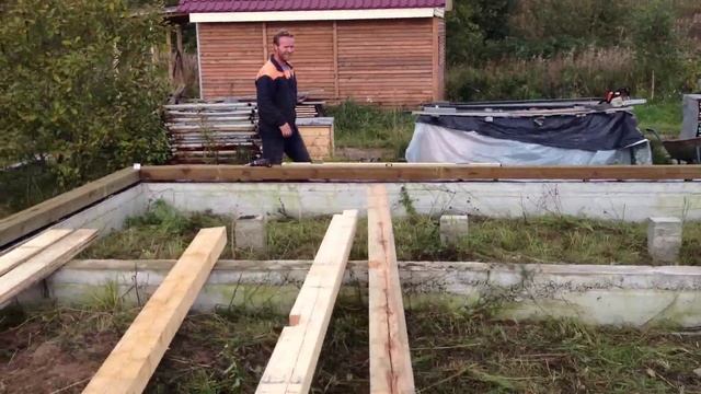 Первая балка залесской избы! смотреть онлайн