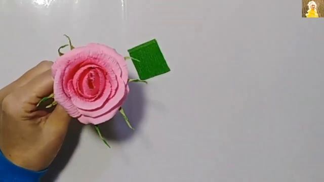 4 ИДЕИ ПОДЕЛОК КРЕПИРОВАННОЙ БУМАГИ.своими руками.Поделки День Матери.ЦВЕТЫ БУМАГИ.MOTHER'S DAY DIY смотреть онлайн