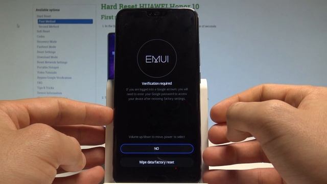 How to Hard Reset Honor 10 - Bypass Screen Lock / Wipe Data |HardReset.Info смотреть онлайн