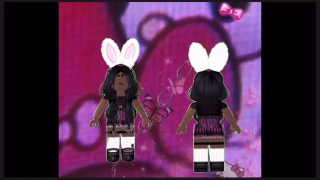 Hello kitty and kuromi inspired roblox clothes смотреть онлайн