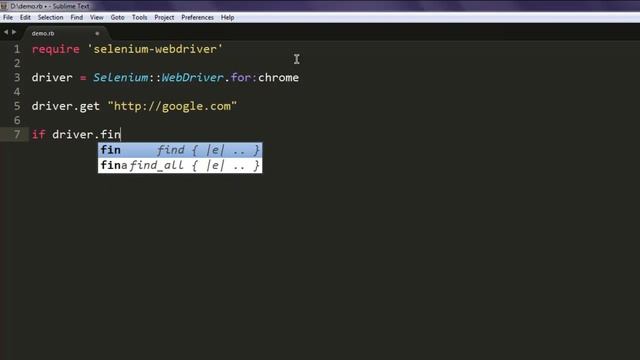 Selenium Ruby Find Element by CSS Selector смотреть онлайн