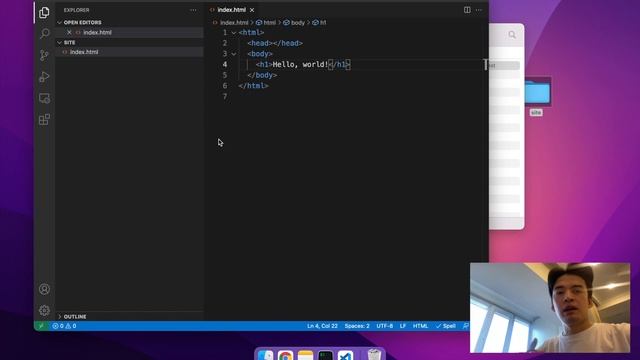 Как написать и запустить свой первый веб-сайт - Основы HTML смотреть онлайн
