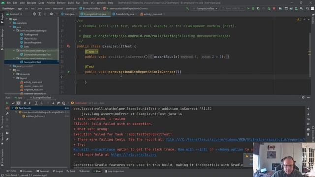 Create Unit Test in Android Studio смотреть онлайн