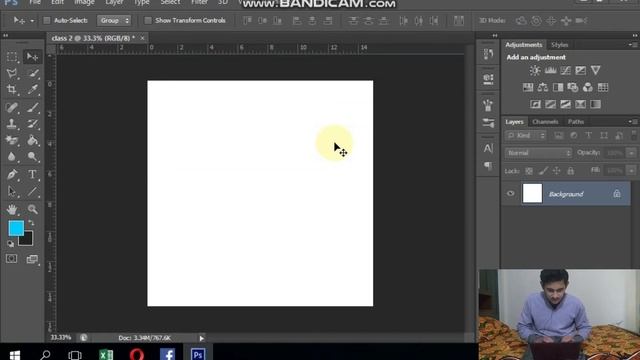 Selection tool - Adobe Photoshop for beginners- class 2 Urdu/Hindi смотреть онлайн