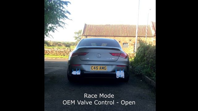 Mercedes CLA 45s [ASR Exhaust Valve Controller] смотреть онлайн
