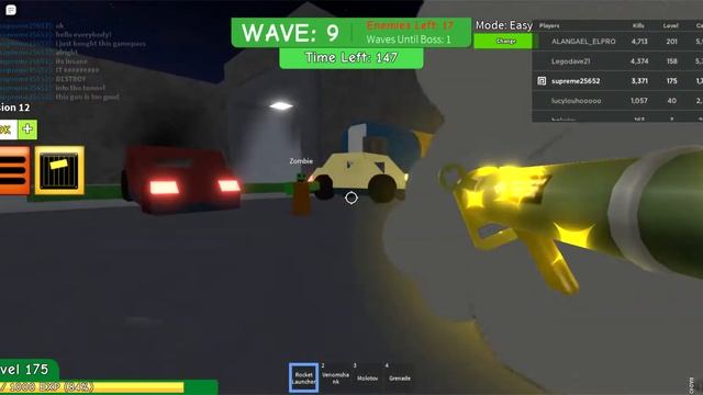 roblox best gun ever in zombie attack смотреть онлайн
