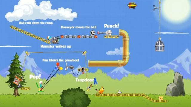 [Contraption Maker] Tutorial Puzzles - Welcome to Contraption Maker смотреть онлайн