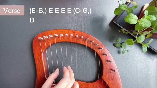 Something In The Way - NIRVANA | Lyre Harp Cover & Tutorial смотреть онлайн