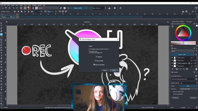 How To Record Timelapses In Krita смотреть онлайн