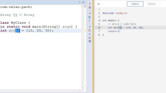 Java Array Vs C Array смотреть онлайн