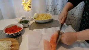 Уха. (суп из Лосося) Для диабетиков. и ПП