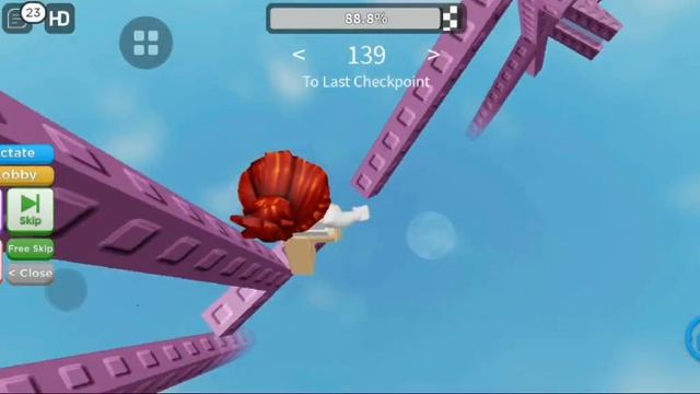 No Jumping Difficulty Chary Obby level 137-141 смотреть онлайн