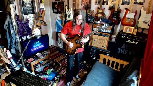 Ibanez AF55-TF hollowbody demo (1) смотреть онлайн