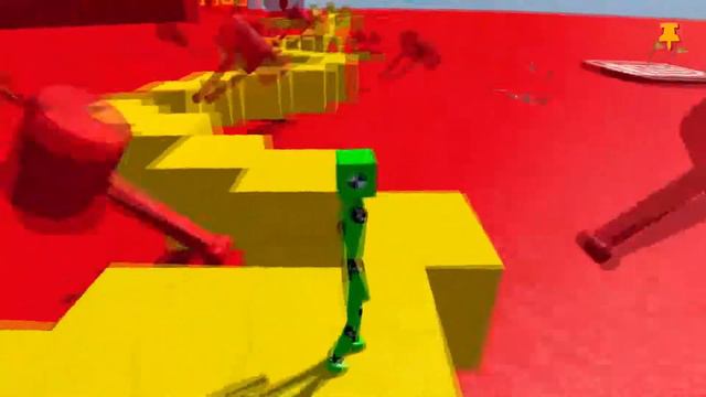 Fun with Ragdoll - Ragdoll DUDE vs Super Hard Parkour Map #1 смотреть онлайн
