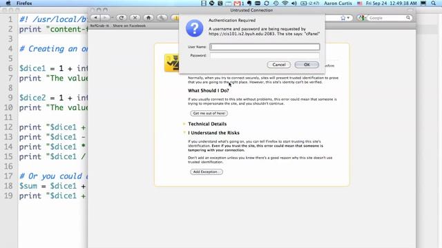 BYUH CIS 101 Perl Dice Roller Online Part 01 смотреть онлайн
