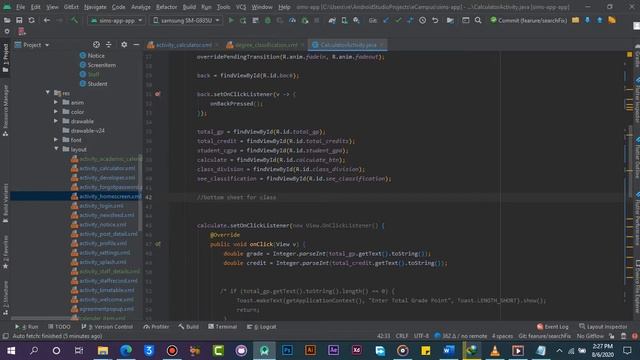How to make CGPA calculator app - Android studio (Speed Process) смотреть онлайн