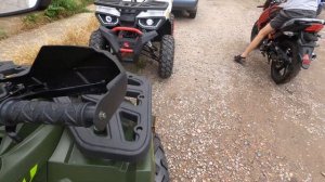 Квадроцикл Sharx200 против Braves200 от компании Forte