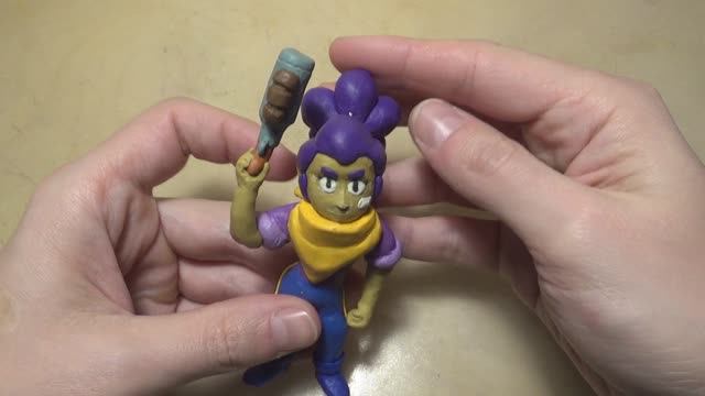 Шелли из игры Brawlstars. смотреть онлайн