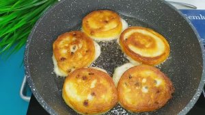 Оладьи с изюмом на ацидофилине вкуснее, чем на кефире??